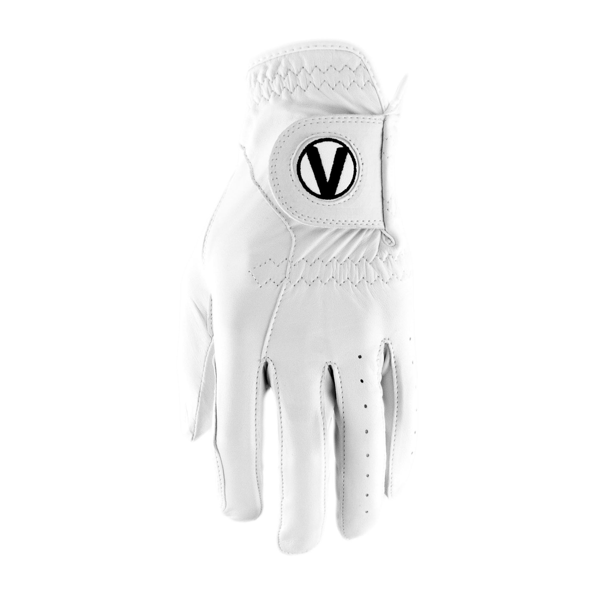 Top View of VUGA - Jake Glove - White/White