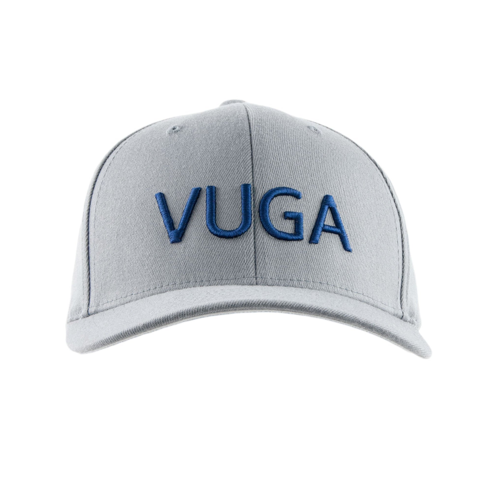 Front View of VUGA Hats - Blake Cap in Cool Grey