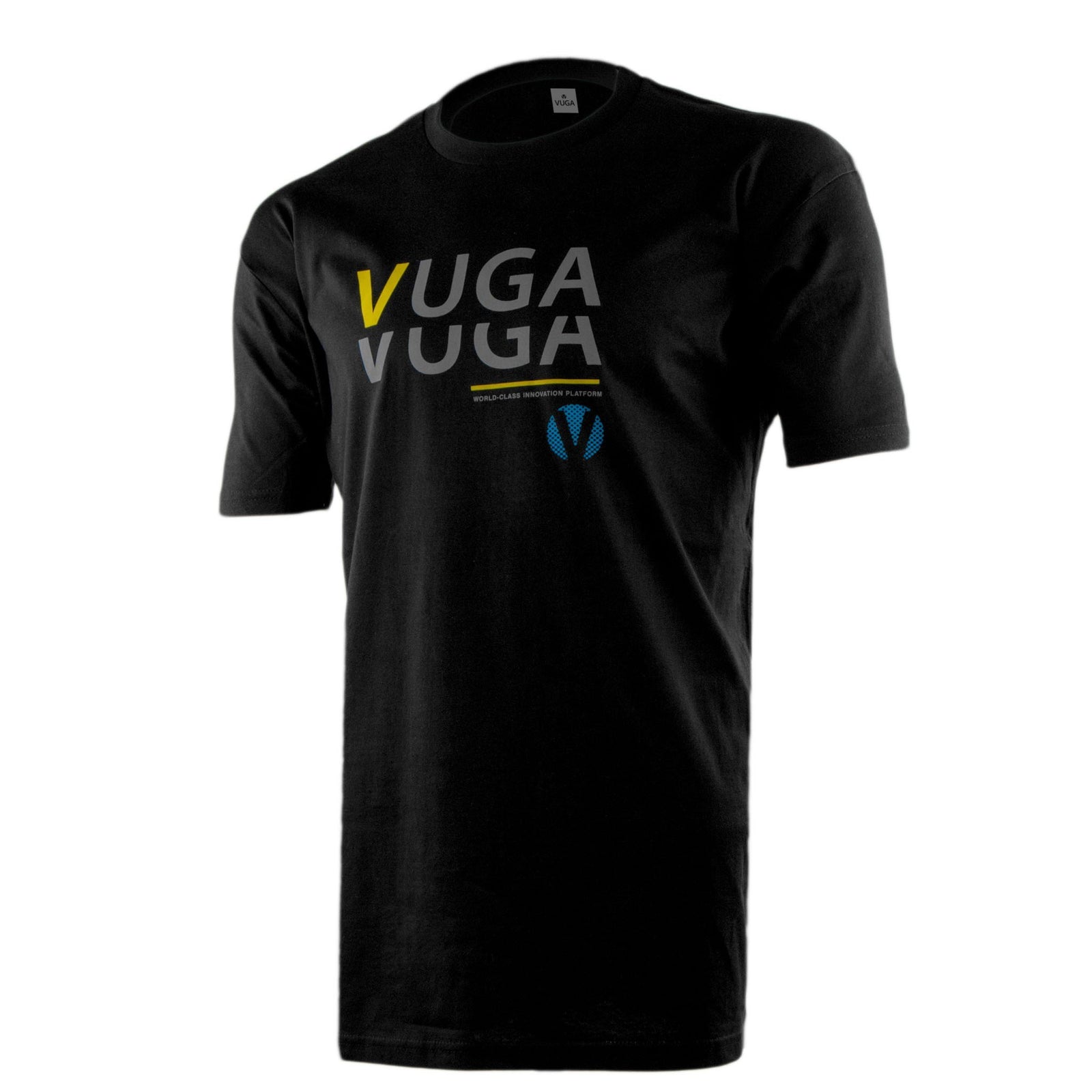 Stacked Logo Tee - Black