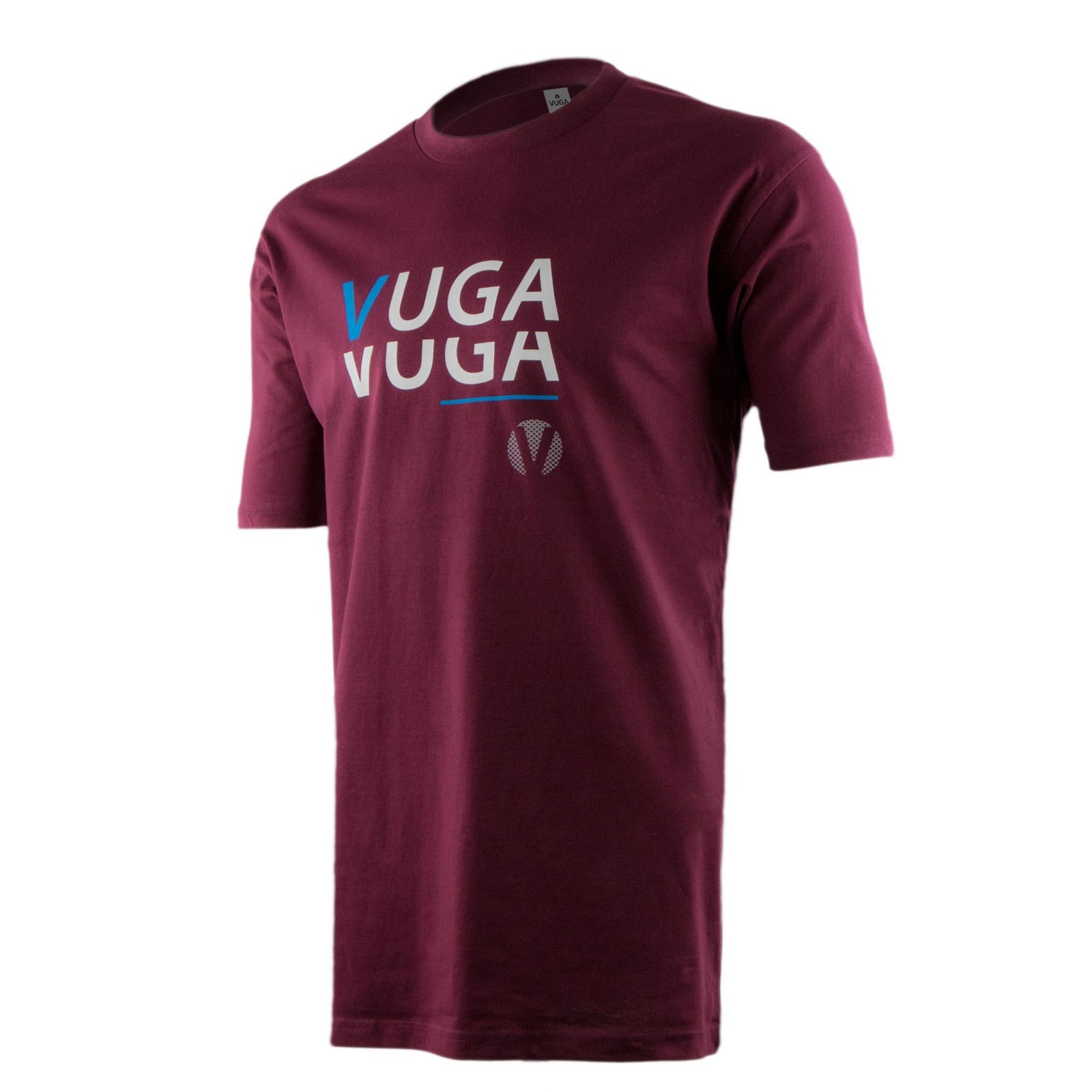 Lock Double Logo Tee - Maroon