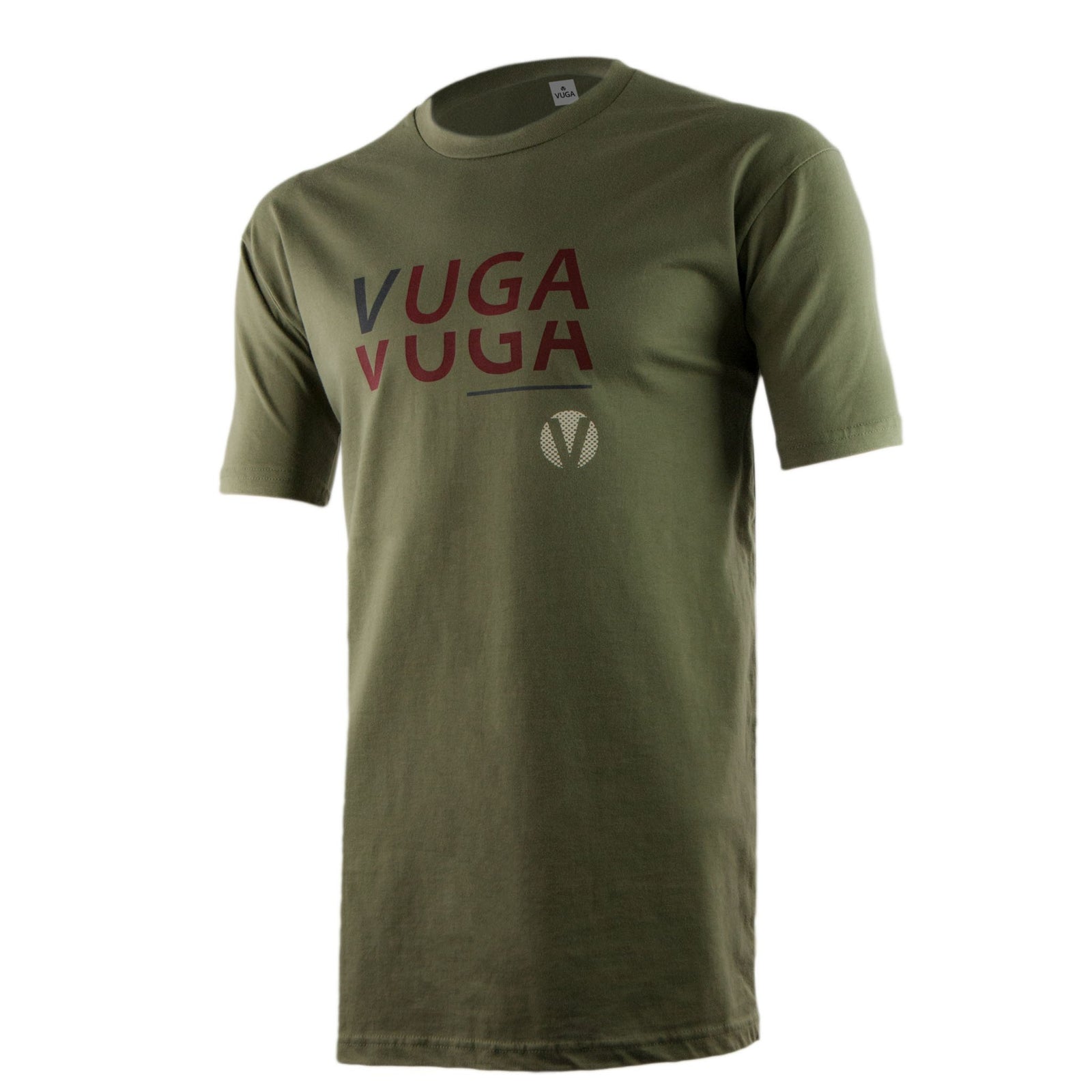 Stacked Logo Tee - Olive