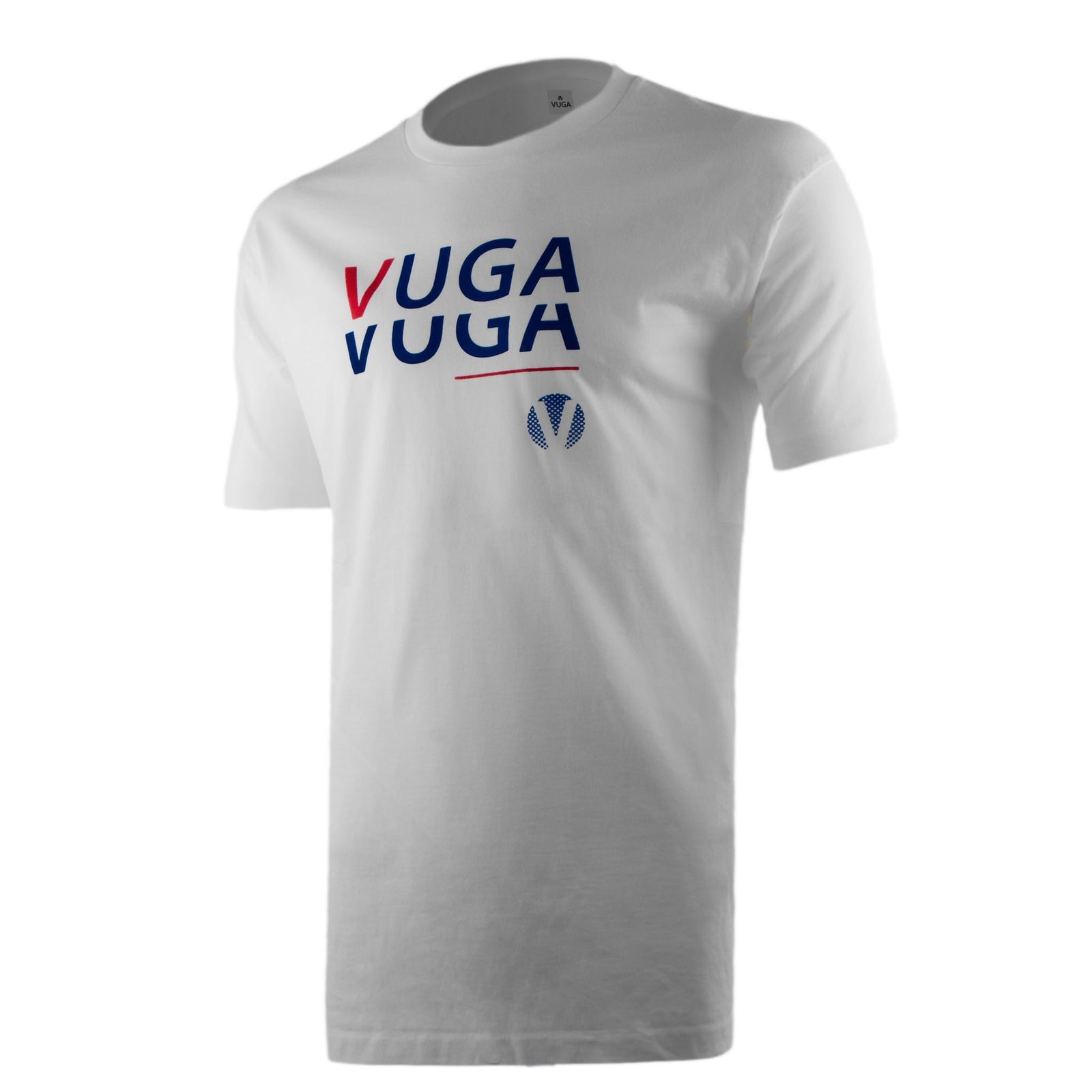 Stacked Logo Tee - White